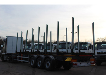 Semiremorcă transport busteni nou HD Truck Solution Holz und Langmaterial: Foto 2