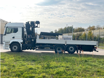 Camion cu macara MAN TGS 26.480 /6X Hiab X-HIRRO 302 E-6 JIB 70x4: Foto 3