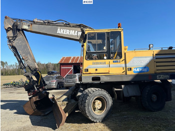 Excavator 1995 Åkermann EW200 Wheel machine w/ grading bucket og tiltrotator. WATCH VIDEO.: Foto 2