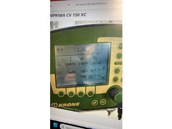 Presă baloţi rotunzi Krone Comprima CV 150 XC: Foto 4