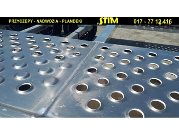 Remorcă transport auto nou Stim L-23, ALU: Foto 3