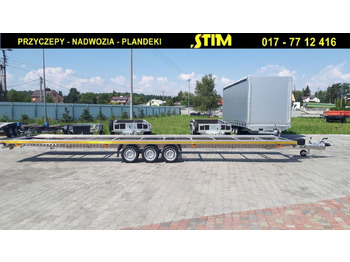 Remorcă transport auto nou Stim L-23, ALU: Foto 4