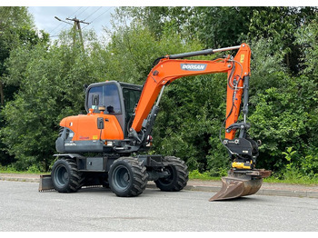 Excavator pe roţi Doosan DOOSAN DX57W *ROTOTILT* 2200 Motogodzin JAK NOWA KOPARKA KOŁOWA STAN PERFEKCYJNY SPROWADZONA: Foto 2