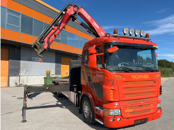 Camion cu macara SCANIA R 420