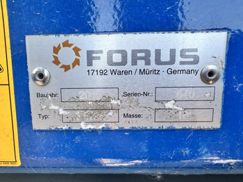 Tocător deșeuri Eggersmann Forus SE 250: Foto 2 Tocător deșeuri Eggersmann Forus SE 250: Foto 2