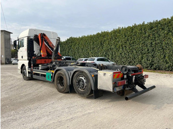 Camion cu cârlig MAN TGX 26.480 SCARRABILE CON GRU DIETRO CABINA: Foto 5