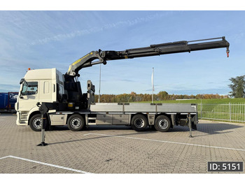 Camion cu macara DAF CF 530 SC, Euro 6, Palfinger PK76002-EH / 76 TM / Twistlocks / TOP condition!: Foto 3