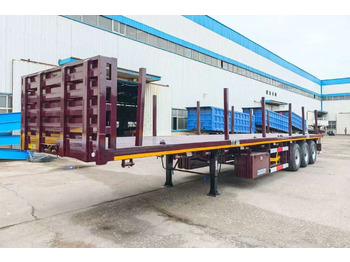 Semiremorcă platformă pentru transport de lemne nou TITAN New 3 Axle Flatbed Trailers for Sale in Malawi: Foto 3