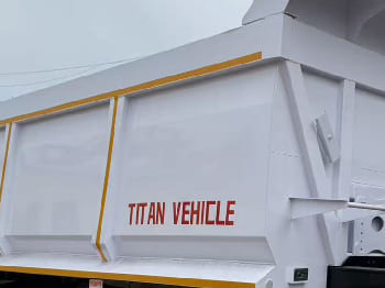 Semiremorcă basculantă pentru transport de materialelor în vrac nou TITAN Semi Tipper Trailer for Sale in Nigeria: Foto 4