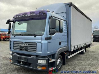 Camion cu prelată MAN TGL 9.210 Schiebeplane L+R LBW Großes Haus/ Bett: Foto 2
