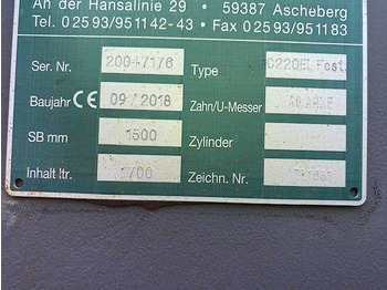 Ataşament pentru Utilaje constructii Seiler (99002533) 1.50 m Tieflöffel / bucket OQ 70/55: Foto 3 Ataşament pentru Utilaje constructii Seiler (99002533) 1.50 m Tieflöffel / bucket OQ 70/55: Foto 3