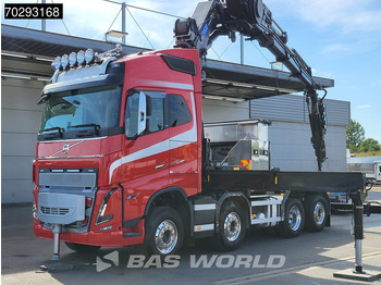 Cap tractor nou Volvo FH16 650 FH16 8X2 HMF 7020K-RCS Crane + Fly-Jib Lift+Steering-Axle Navi LED ACC Euro 6: Foto 5