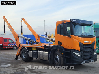 Camion container de gunoi nou Iveco X-Way 360 4X2 NEW! HIAB 12tons skiploader Automatic Euro 6: Foto 3