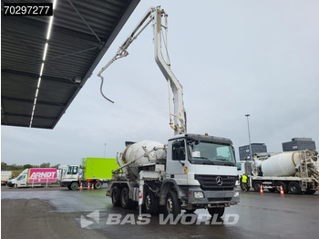 Autopompă de beton Mercedes-Benz Actros 3241 8X4 Putzmeister TMM 21-3 PUMI 7m3 Liebherr Big-Axle 3-Pedals Euro 4: Foto 3