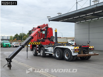 Camion cu cârlig, Camion cu macara Mercedes-Benz Arocs 4145 8X4 NL-Truck HMF RCL 5300 Crane Hyva 26-51-S Hooklift Steelsuspension Big-Axle Automatic Euro 6: Foto 3 Camion cu cârlig, Camion cu macara Mercedes-Benz Arocs 4145 8X4 NL-Truck HMF RCL 5300 Crane Hyva 26-51-S Hooklift Steelsuspension Big-Axle Automatic Euro 6: Foto 3