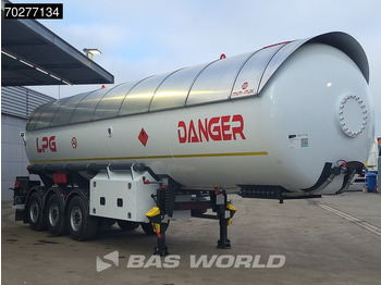 Semiremorcă cisternă pentru transport de combustibili nou Mim-Mak LPG TRANSPORT TANK 3 axles NEW 48m3 Liftachse Gas ADR: Foto 3