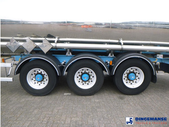 Semiremorcă cisternă Magyar Chemical tank inox 33 m3 / 1 comp: Foto 5