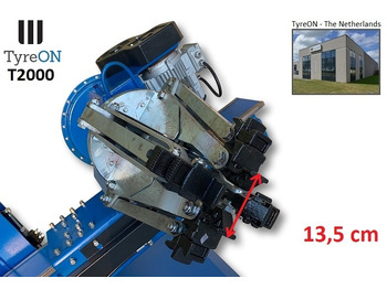 Echipament de atelier T2000 truck tyrechanger 60 Inch 2 mounting speeds - fully automatic - power 4kW+4kW: Foto 5
