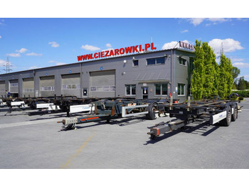 Remorcă transport containere/ Swap body KRONE Trailer Krone BDF / 18 t: Foto 2