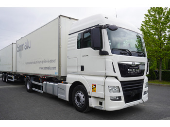 Camion furgon MAN TGX 18.430 / 18 EPAL box / Fruehauf 18 EPAL box trailer / 2021: Foto 5