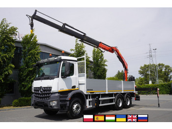 Camion platformă MERCEDES-BENZ Arocs 2636