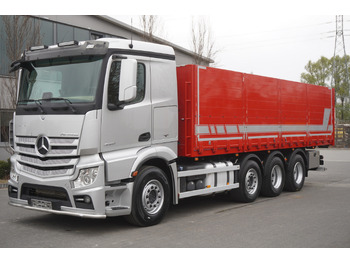 Camion platformă MERCEDES-BENZ Actros 3563 8x4 / Tipper for grain 20 t load capacity: Foto 2