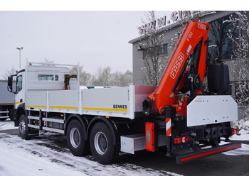 Leasing de MERCEDES-BENZ Arocs 2633 flatbed truck / Crane FASSI F155A.0.23 / REMOTE CONTROL / 230,000 km MERCEDES-BENZ Arocs 2633 flatbed truck / Crane FASSI F155A.0.23 / REMOTE CONTROL / 230,000 km: Foto 3