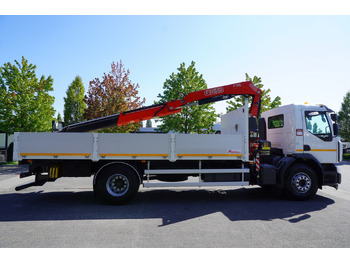 Camion platformă, Camion cu macara RENAULT C280 DTI 8 / FASSI crane 5.6 T / range 8 m / Flatbed 15 EPAL: Foto 2