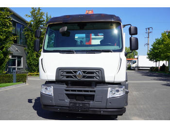 Camion platformă, Camion cu macara RENAULT C280 DTI 8 / FASSI crane 5.6 T / range 8 m / Flatbed 15 EPAL: Foto 5