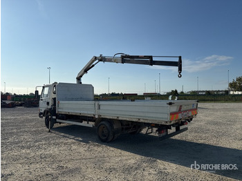 Camion platformă, Camion cu macara 1996 DAF 150E2 PM 4622 2000 kg on 4x2 Flatbed Truck with Crane: Foto 3