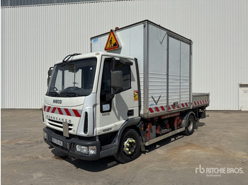 Camion platformă 2003 Iveco Eurocargo 100E17 4x2 Camion Porte-Conteneur 4x2 Container Truck: Foto 2