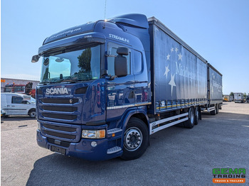 Leasing de Scania G410 6x2/4 Streamline Euro6 - Retarder + Van Hool 2-Assige Aanhanger - SchuifzeilenCombi - SmartTachoV2 Scania G410 6x2/4 Streamline Euro6 - Retarder + Van Hool 2-Assige Aanhanger - SchuifzeilenCombi - SmartTachoV2: Foto 1