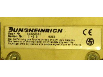 Comutator coloană direcție pentru Stivuitor Emergency stop switch ERD 220: Foto 4 Comutator coloană direcție pentru Stivuitor Emergency stop switch ERD 220: Foto 4