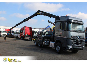 Camion cu macara MERCEDES-BENZ Arocs