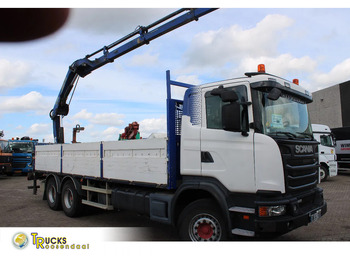 Camion cu macara SCANIA G 440