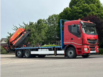 Camion cu macara Iveco Stralis 420 !KRAAN/CRANE/GRUE/ Palfinger 42TM!! RADIO REMOTE!! EURO 6!!NL truck!: Foto 2 Camion cu macara Iveco Stralis 420 !KRAAN/CRANE/GRUE/ Palfinger 42TM!! RADIO REMOTE!! EURO 6!!NL truck!: Foto 2