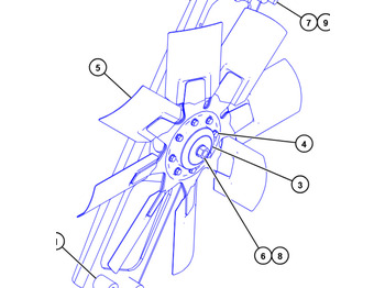 Ventilator CATERPILLAR