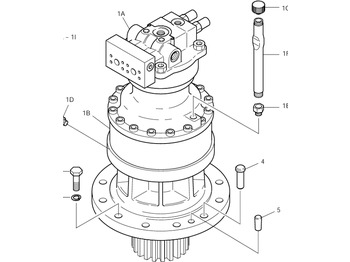 Reductor de rotire DOOSAN