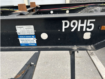 Remorcă transport containere/ Swap body nou Krone 2 Achswechselfahrgestell, Typ: MAXI AZW 18 eL3B7: Foto 3 Remorcă transport containere/ Swap body nou Krone 2 Achswechselfahrgestell, Typ: MAXI AZW 18 eL3B7: Foto 3
