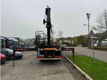 Camion cu macara, Camion platformă Scania P124-360 6X4 EURO 2 HIAB 200 C-5 ALL 2000: Foto 5