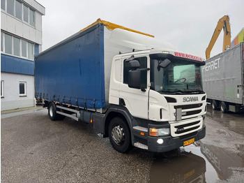 Camion cu prelată Scania P230 4X2 MANUAL + ZEPRO 2500 KG LIFT + REMOTE CONTROL: Foto 3