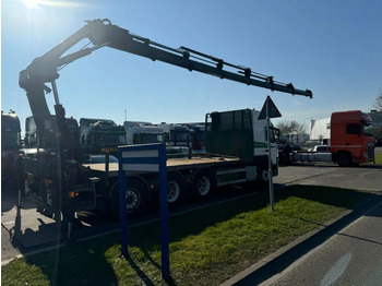 Camion cu macara, Camion platformă Volvo FM 500 8X4 HIAB 288 + REMOTE CONTROL 5TH + 6TH F: Foto 4