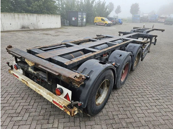 Semiremorcă transport containere/ Swap body Broshuis MFCC Multi - Lifting axle - 2x20FT / 40FTHC / 45FTHC: Foto 4
