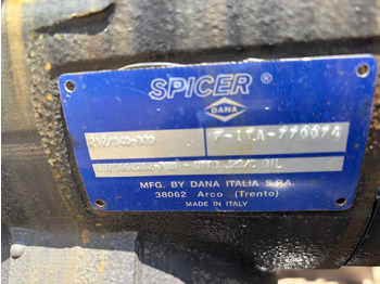 Excavator DANA ITALIA S.R.L SPICER / DANA - PLANETARY STEERING AXLE: Foto 2 Excavator DANA ITALIA S.R.L SPICER / DANA - PLANETARY STEERING AXLE: Foto 2