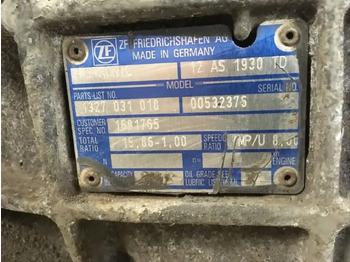 Cutie de viteze și piese pentru Camion DAF Versnellingsbak 12 AS 1930 TD: Foto 5