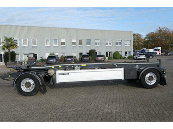 Remorcă transport containere/ Swap body Huffermann HSA 18.70 LS, Schlitten, Alu-Felgen, Staukasten: Foto 3 Remorcă transport containere/ Swap body Huffermann HSA 18.70 LS, Schlitten, Alu-Felgen, Staukasten: Foto 3