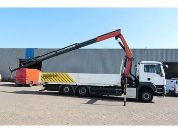 Camion platformă MAN 26.440 TGS LL 6x2, Palfinger PK 22002, Klima,AHK: Foto 2