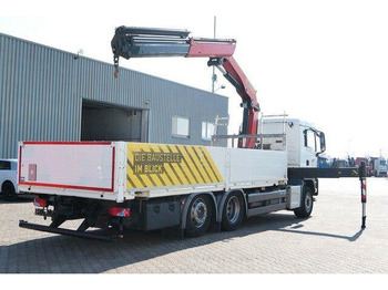 Camion platformă MAN 26.440 TGS LL 6x2, Palfinger PK 22002, Klima,AHK: Foto 3