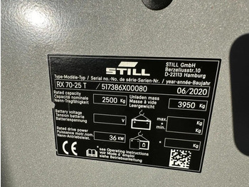 Stivuitor GPL Still RX70-25 T 2.5 ton Duplex Sideshift LPG Heftruck 2020: Foto 4