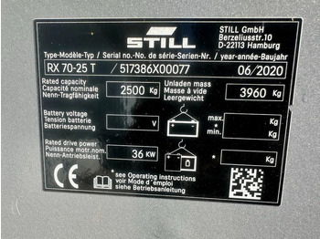 Stivuitor GPL Still RX70-25 T 2.5 ton Duplex Sideshift LPG Heftruck 2020: Foto 4